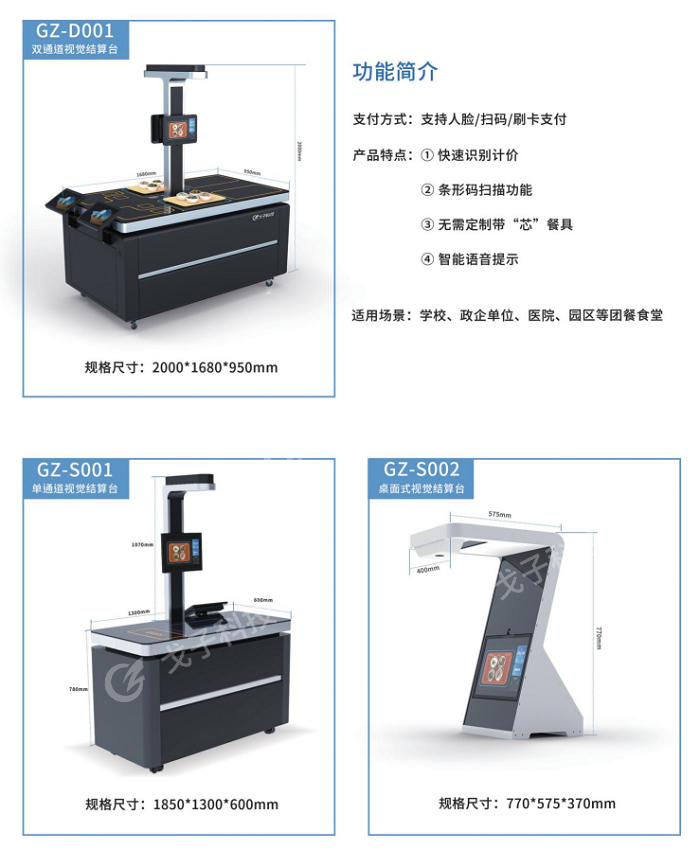 擁有刷臉支付的視覺結算臺是否會更加方便！